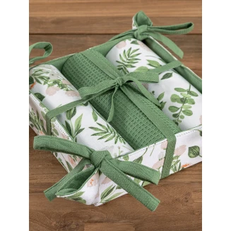 Σετ 3 Πετσέτες Κουζίνας 40x70 Palamaiki Kitchen Towels Με Καλάθι MH900