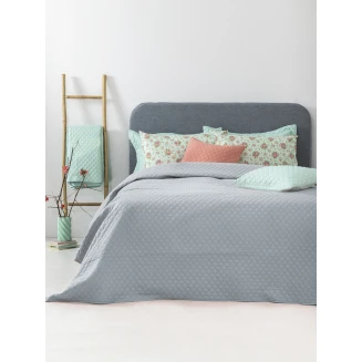 Κουβερλί Σετ Υπέρδιπλο 220x240 Palamaiki Jenn/2 Grey