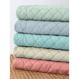 Κουβερλί Σετ Υπέρδιπλο 220x240 Palamaiki Jenn/2 Ivory