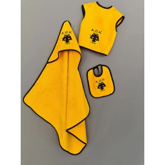 Σετ Λουτρού Βρεφικό Palamaiki Aek 1924 Aek Baby Block