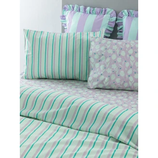 Σεντόνια Σετ Μονά Με Λάστιχο 110x200+32 Palamaiki City Life CL203