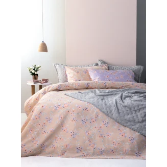 Σεντόνια Σετ Μονά Με Λάστιχο 110x200+30 Palamaiki Fashion Life FL6262