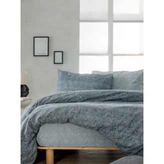 Σεντόνια Σετ Μονά Με Λάστιχο 110x200+30 Palamaiki Fashion Life FL6316
