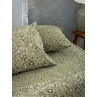 Σεντόνια Σετ Μονά Με Λάστιχο 110x200+30 Palamaiki Fashion Life FL6318