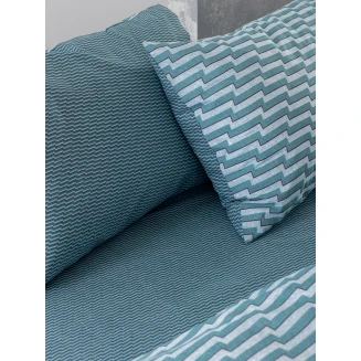 Σεντόνια Σετ Μονά Με Λάστιχο 110x200+30 Palamaiki Fashion Life FL6319