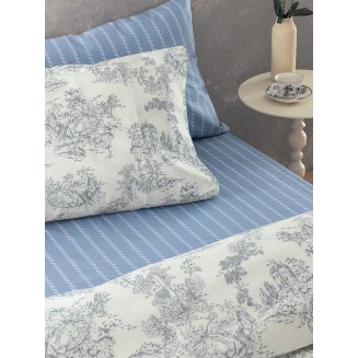 Σεντόνια Σετ Μονά Με Λάστιχο 110x200+32 Palamaiki Fashion Life FL6305