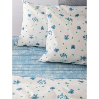 Σεντόνια Σετ Μονά Με Λάστιχο 110x200+32 Palamaiki Fashion Life FL6314