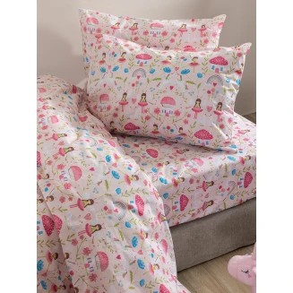 Σεντόνια Σετ Μονά 170x260 Palamaiki My Kingdom MK772