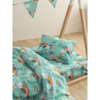 Σεντόνια Σετ Μονά Με Λάστιχο 110x200+30 Palamaiki My Kingdom MK774