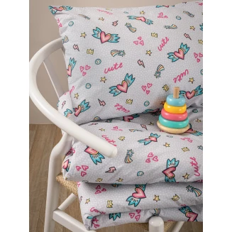 Σεντόνια Σετ Μονά Με Λάστιχο 110x200+32 Palamaiki My Kingdom MK782