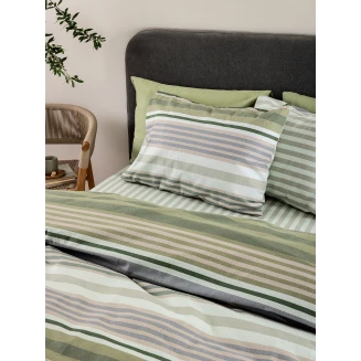 Παπλωματοθήκη Σετ Υπέρδιπλη 240x250 Palamaiki Flannel Beauty FB0245