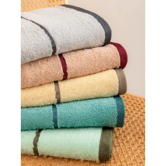 Πετσέτες Σετ 3 Τεμαχίων Palamaiki Fivi Silver