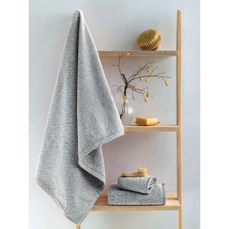 Πετσέτες Σετ 3 Τεμαχίων Palamaiki Harvey Black