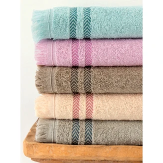 Πετσέτες Σετ 3 Τεμαχίων Palamaiki Janis Fog