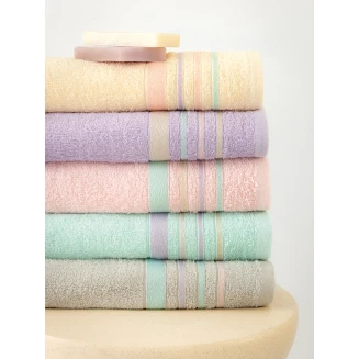 Πετσέτες Σετ 3 Τεμαχίων Palamaiki Monica Silver