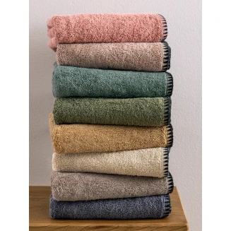 Πετσέτες Σετ 3 Τεμαχίων Palamaiki Towels Collection Brooklyn Moka