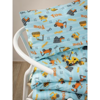 Σεντόνια Σετ Κούνιας Με Λάστιχο 75x140+15 Palamaiki My Kingdom MK781