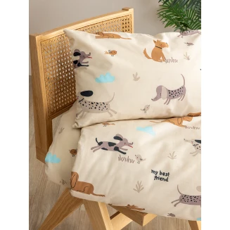 Σεντόνια Σετ Κούνιας Με Λάστιχο 75x140+15 Palamaiki My Kingdom MK783