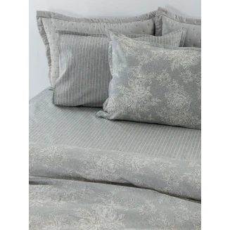 Σεντόνια Σετ Υπέρδιπλα Με Λάστιχο 170x200+32 Palamaiki Estella STE102