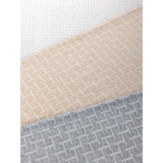 Τραπεζομάντηλο Αλέκιαστο 175x320 Palamaiki Formal Dinner Milly Grey