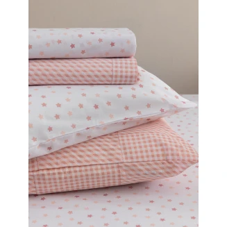 Μαξιλαροθήκες Σετ 2 Τεμαχίων 40x50 Palamaiki BB101 Rose