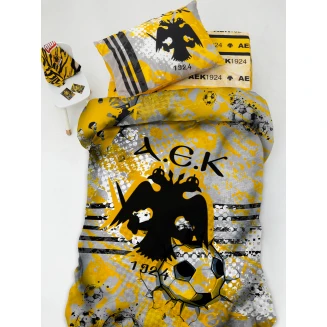 Μαξιλαροθήκες Σετ 2 Τεμαχίων 52x72 Aek Palamaiki 1924 Aek8