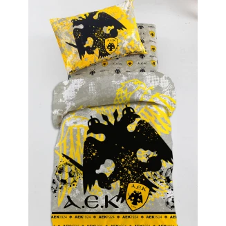 Μαξιλαροθήκες Σετ 2 Τεμαχίων 52x72 Palamaiki Aek 1924 Aek9