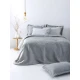 Ζεύγος Μαξιλαροθήκες Matelasse Oxford  50X70 ZOE GREY