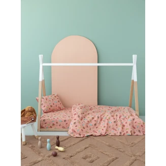 Σεντόνια Σετ Μονά Φανέλα 170x265 Palamaiki Floufi Collection FF100