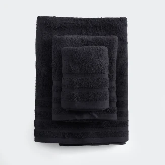 Πετσέτες Σετ 5 Τεμαχίων Rythmos Πενιέ 470gsm Lagoon Μαύρο
