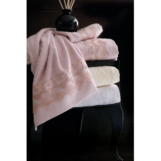 Πετσέτες Σετ 3 Τεμ. Rythmos Nena Ρόζ