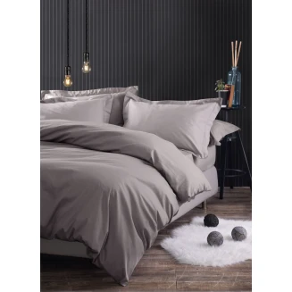 Σετ Κουβερλι Βαμβακοσατεν Μπλε Γκρι Rythmos Scenario