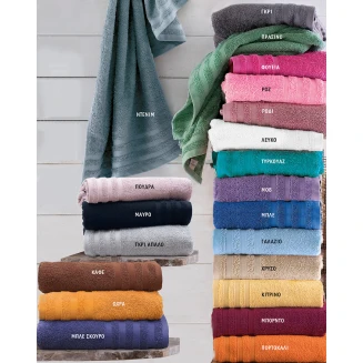 Πετσέτες Σετ 3 Τεμ. 470gsm Rythmos Lagoon Ντένιμ