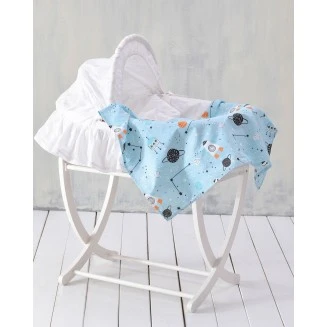 Σεντόνι Μεμονωμένο Λίκνου 80x110 Rythmos Astroworld