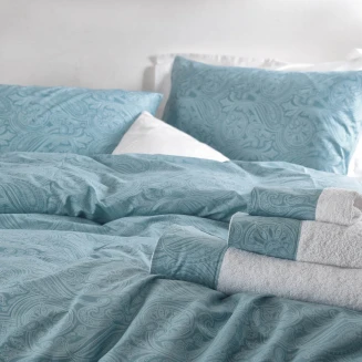 Πετσέτες Σετ 3 Τεμ. Rythmos Charisma Τιρκουάζ