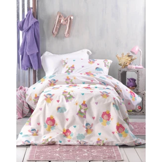 Σεντόνια Σετ Παιδικά Ημίδιπλα 160x260 Rythmos Fairies