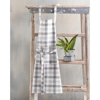 Ποδιά Rythmos Check Γκρι