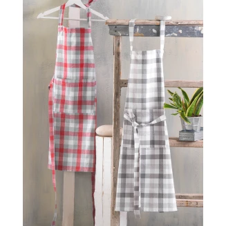 Ποδιά Rythmos Check Κοκκινη