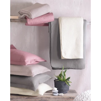 Κουβερλί Σετ King Size 240x250 Rythmos Allure Μπεζ