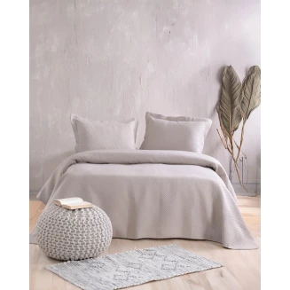 Κουβερλί Σετ Υπέρδιπλο  220x240 Rythmos Allure Μπεζ