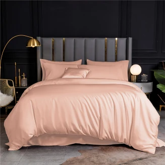 Σεντόνια Σετ Υπέρδιπλα 250x270 Rythmos Bamboo Ρόζ