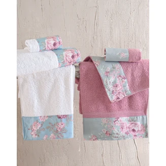 Πετσέτες Σετ 3 Τεμαχίων Rythmos Springtime Πράσινο Σε Σακούλα