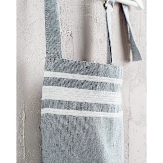 Ποδιά Rythmos Athenian Λευκη Ριγα Γκρι Βαση