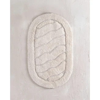 Ταπέτο 50x80 Rythmos Oval  Εκρου