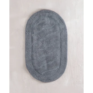 Ταπέτο 50x80 Rythmos Oval  Γκρι Σκουρο