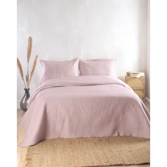 Κουβερλί Σετ King Size 240x250 Rythmos Allure Πουδρα