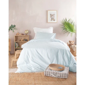 Κουβερλί Σετ Παιδκό 160x240 Rythmos Eloise Πράσινο