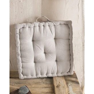 Μαξιλάρι Δαπέδου 50x50x10 Rythmos Kathy Μπεζ