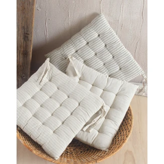 Μαξιλάρι Καρέκλας 40x40 Rythmos Messini Φυσικο