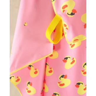 Πετσέτα Θαλάσσης 90x160 Rythmos Duck Ροζ